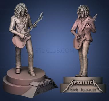 3D model kirk hammett (STL)